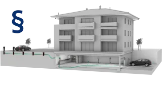 Rohr- und Kabel-Durchführungen für E-Mobilität u. Nahwärmeversorgung Rohr- und Kabel-Durchführungen für E-Mobilität u. Nahwärmeversorgung