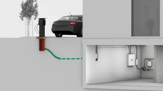 Rohr- und Kabel-Durchführungen für E-Mobilität u. Nahwärmeversorgung Rohr- und Kabel-Durchführungen für E-Mobilität u. Nahwärmeversorgung