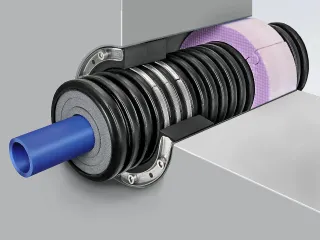 Rohr- und Kabel-Durchführungen für E-Mobilität u. Nahwärmeversorgung Rohr- und Kabel-Durchführungen für E-Mobilität u. Nahwärmeversorgung
