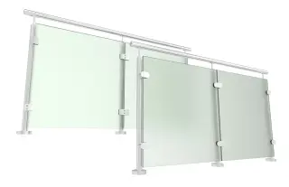 Geländerlösungen: Ganzglas-Geländer, Sichtschutz-Geländer, Pfosten-Geländer Geländerlösungen: Ganzglas-Geländer, Sichtschutz-Geländer, Pfosten-Geländer