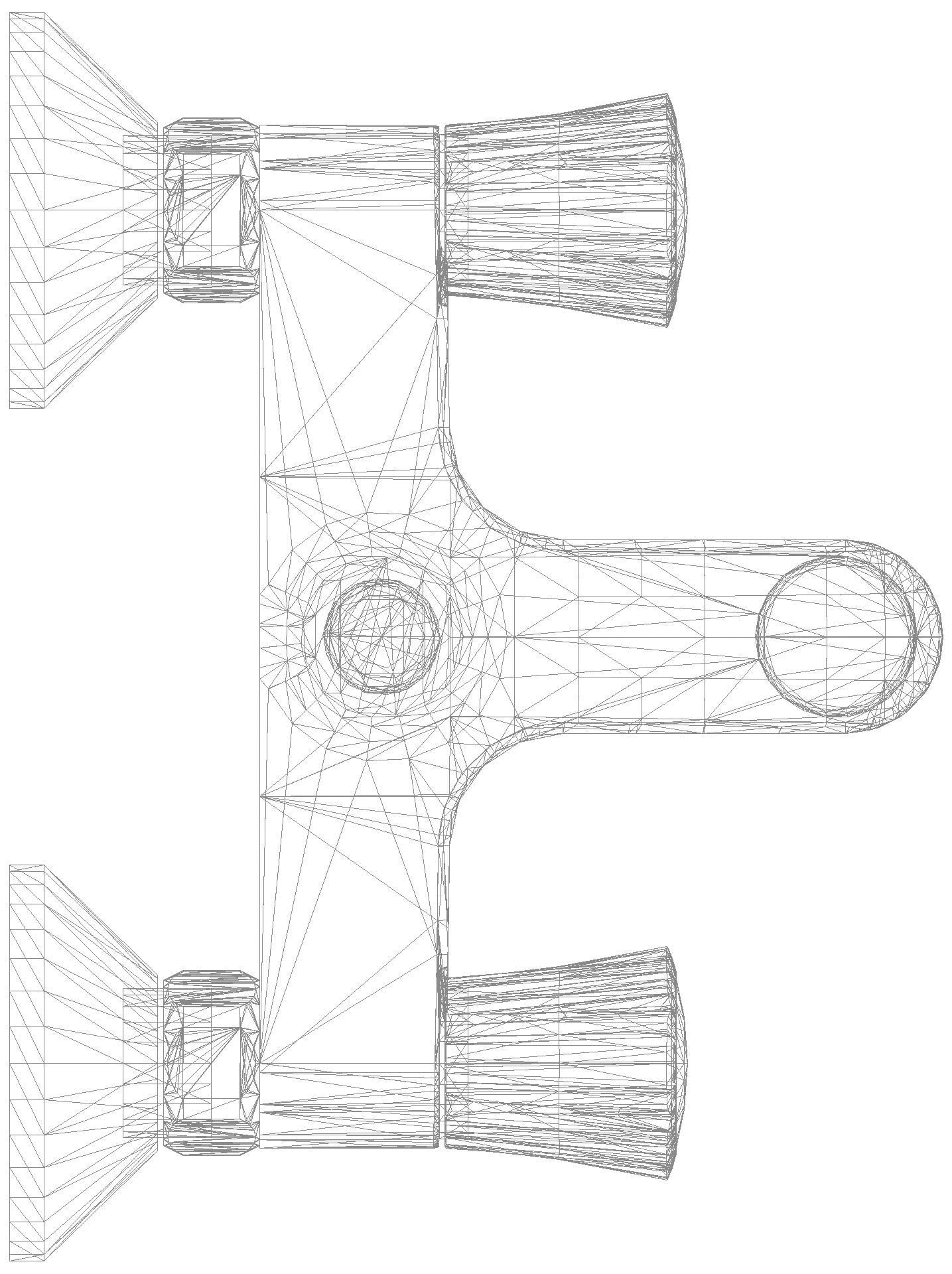 GROHE 2-Griff-Wannenbatterie Costa 25450_1 DN15 Wandmontage chrom