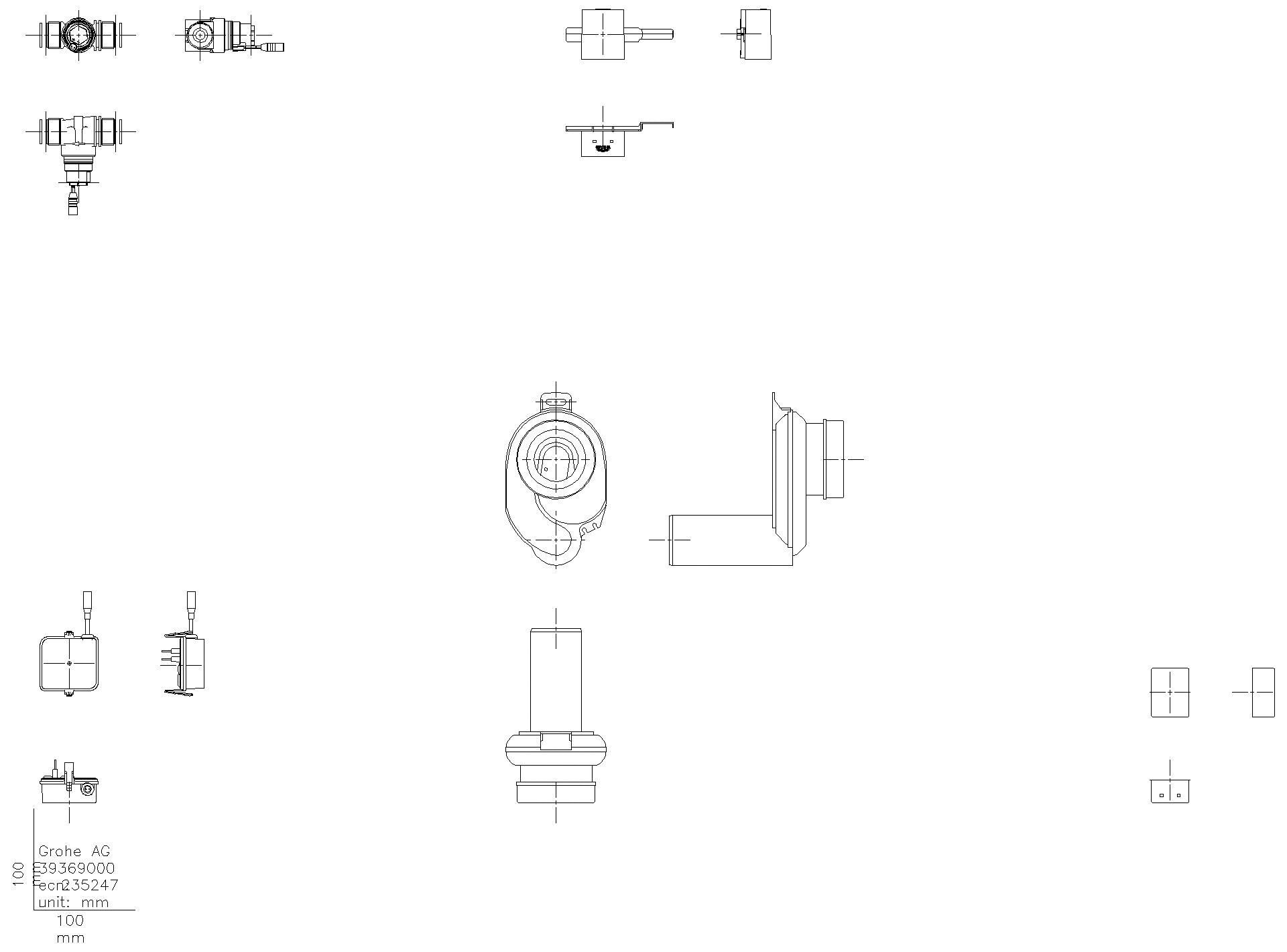 GROHE Temperatursensor 39369 für Urinal mit Trafo und Bluetooth
