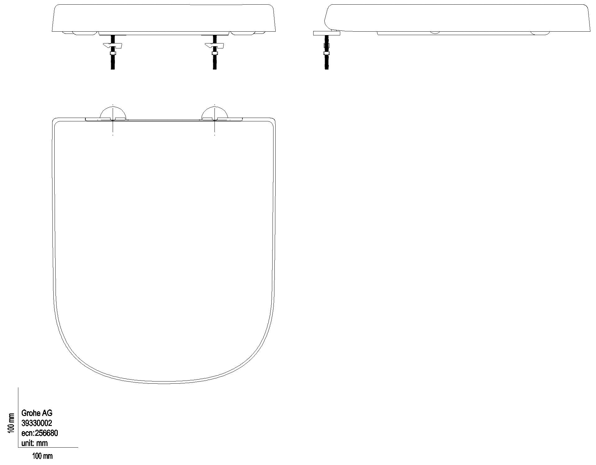 GROHE WC-Sitz Euro Keramik 39330_2 mit Deckel SoftClose alpinweiß