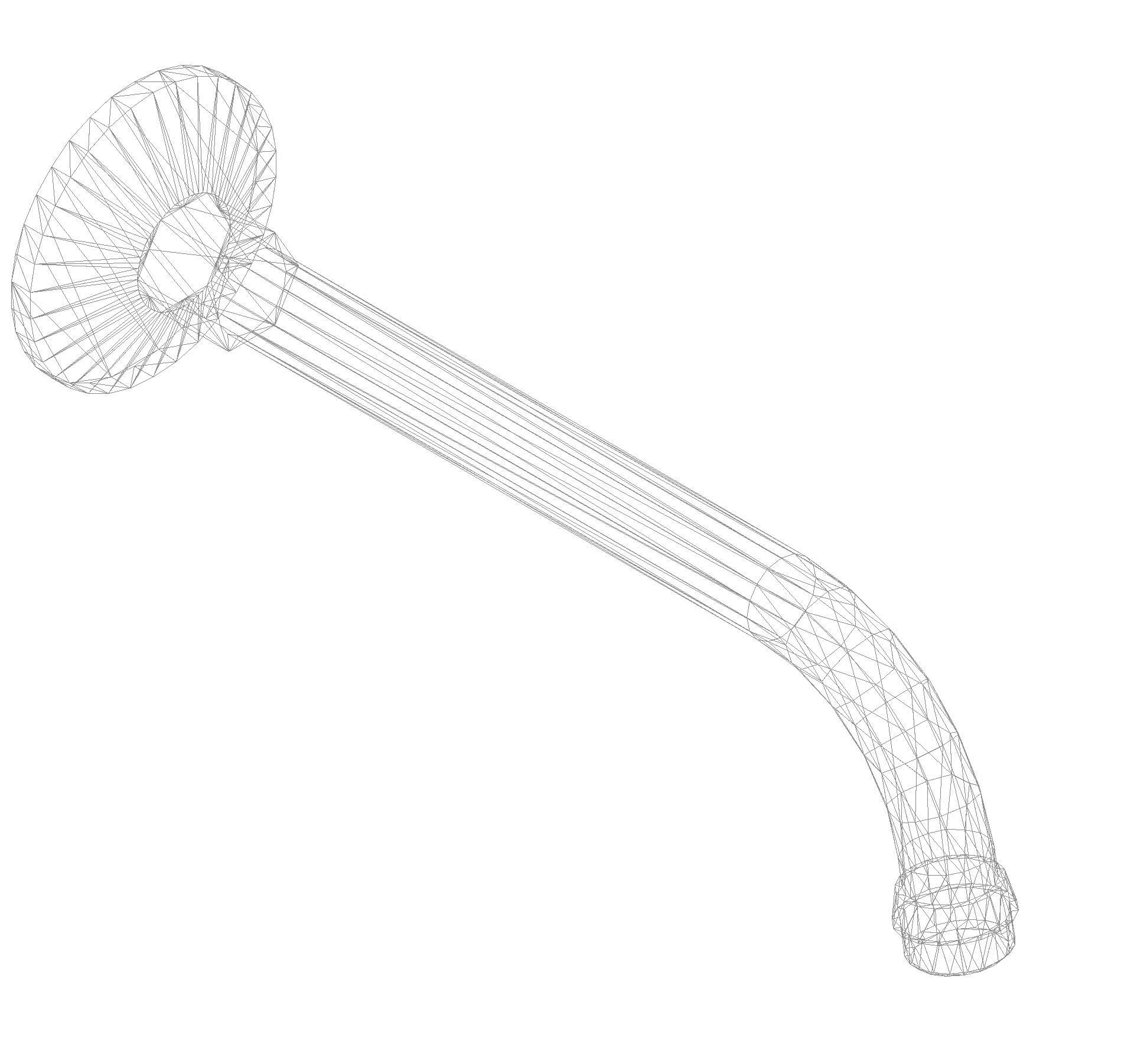 GROHE Brausearm Relexa 27406 Ausladung 218mm DN15 chrom