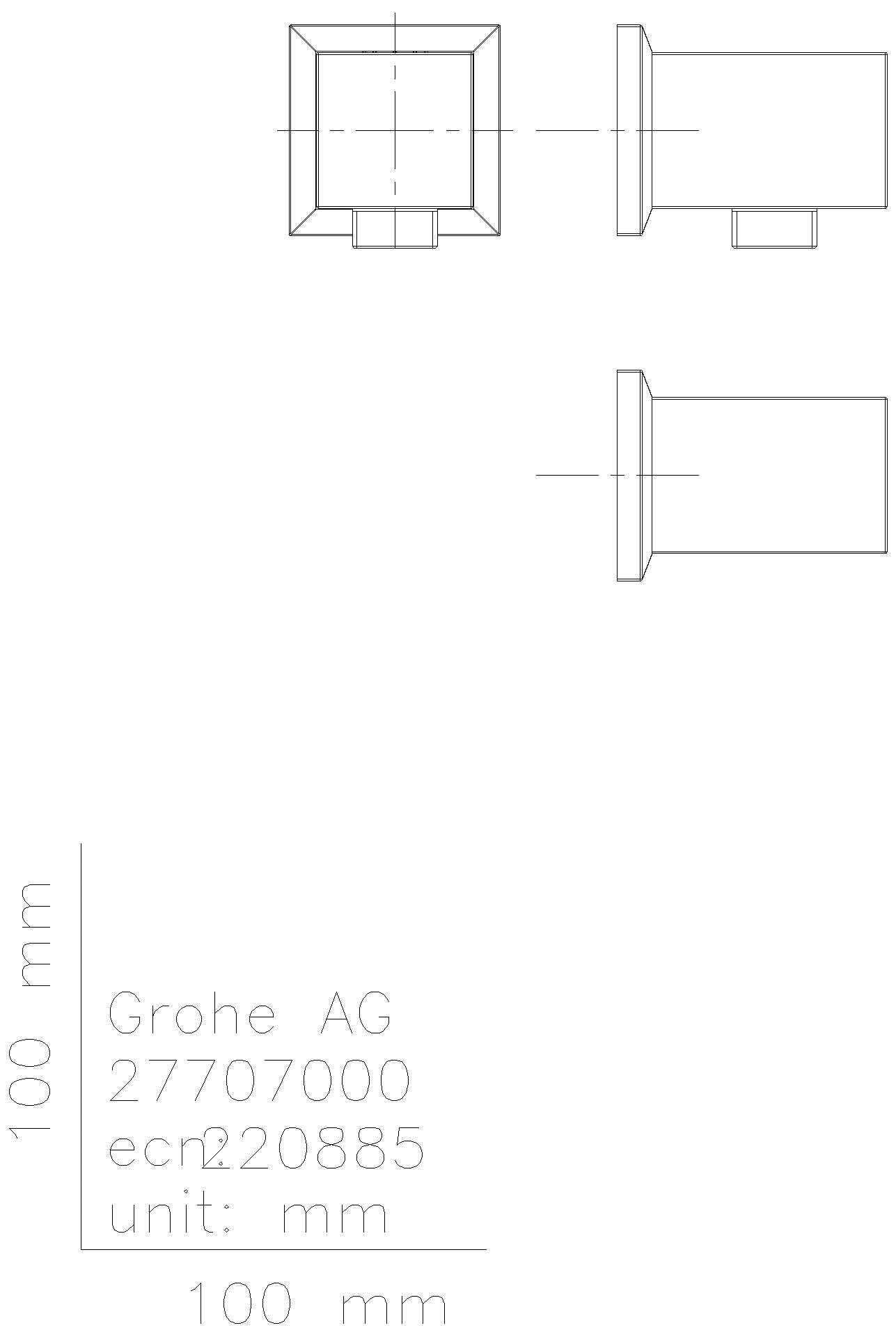 GROHE Wandanschlussbogen Allure Brilliant 26850 supersteel