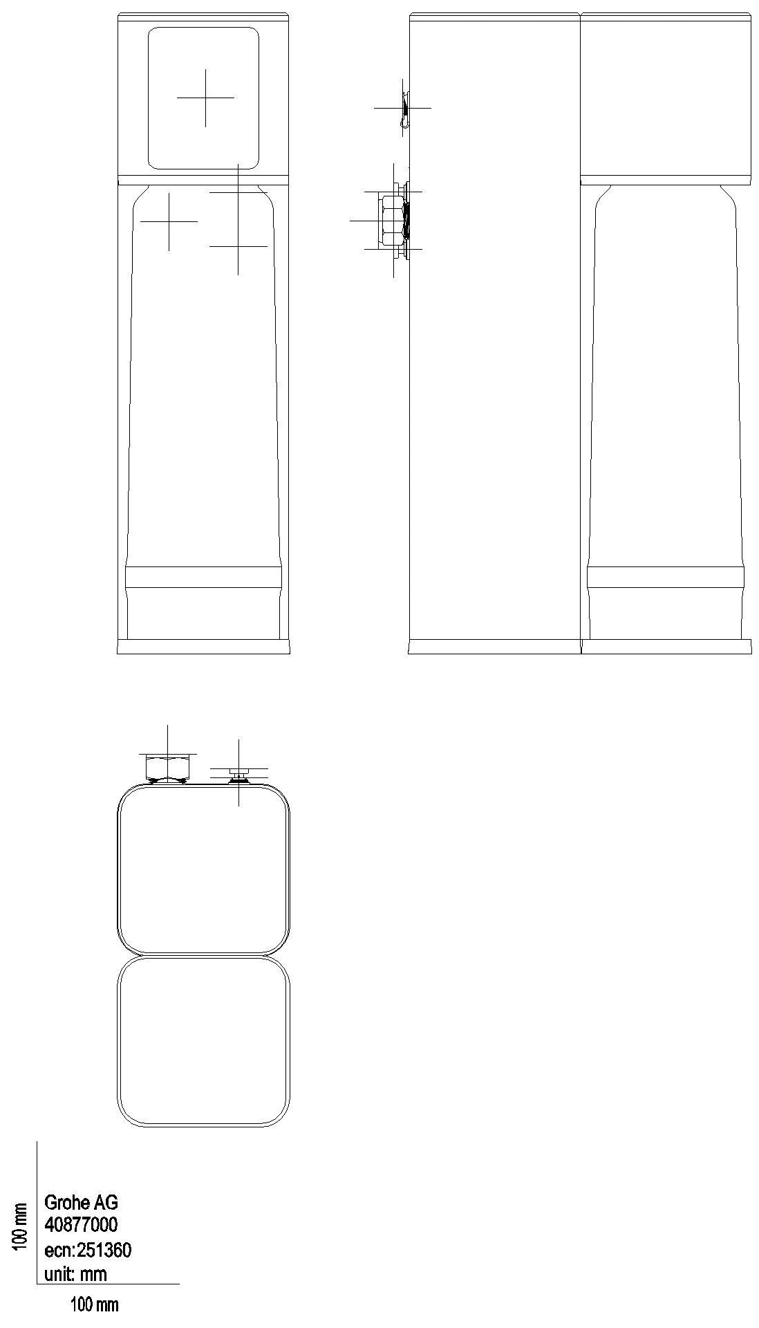 GROHE Filter Starter Set GROHE Blue 40877 Umkehrosmose