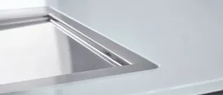 GROHE Spülbecken aus Edelstahl und Mineralwerkstoff GROHE Spülbecken aus Edelstahl und Mineralwerkstoff