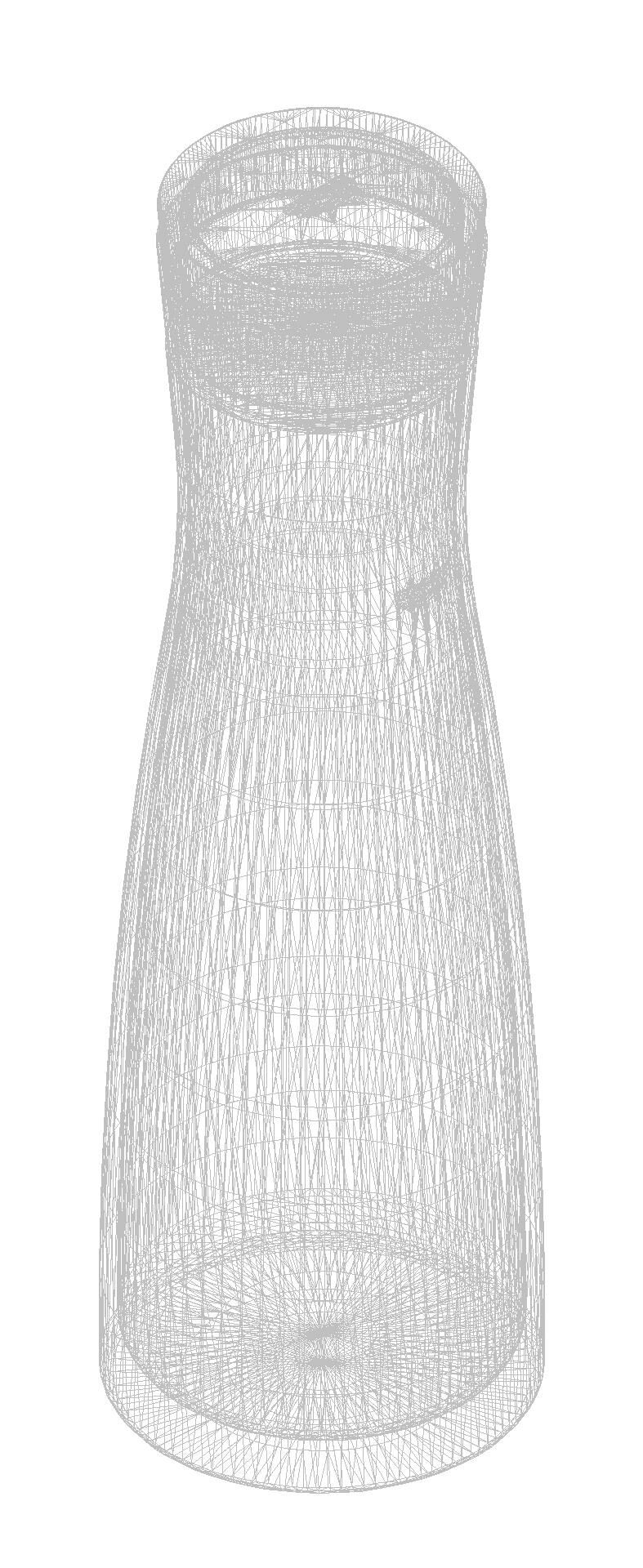 GROHE - GROHE Glaskaraffe GROHE Blue 40405_1 1 Liter mit Verschluss-Deckelset