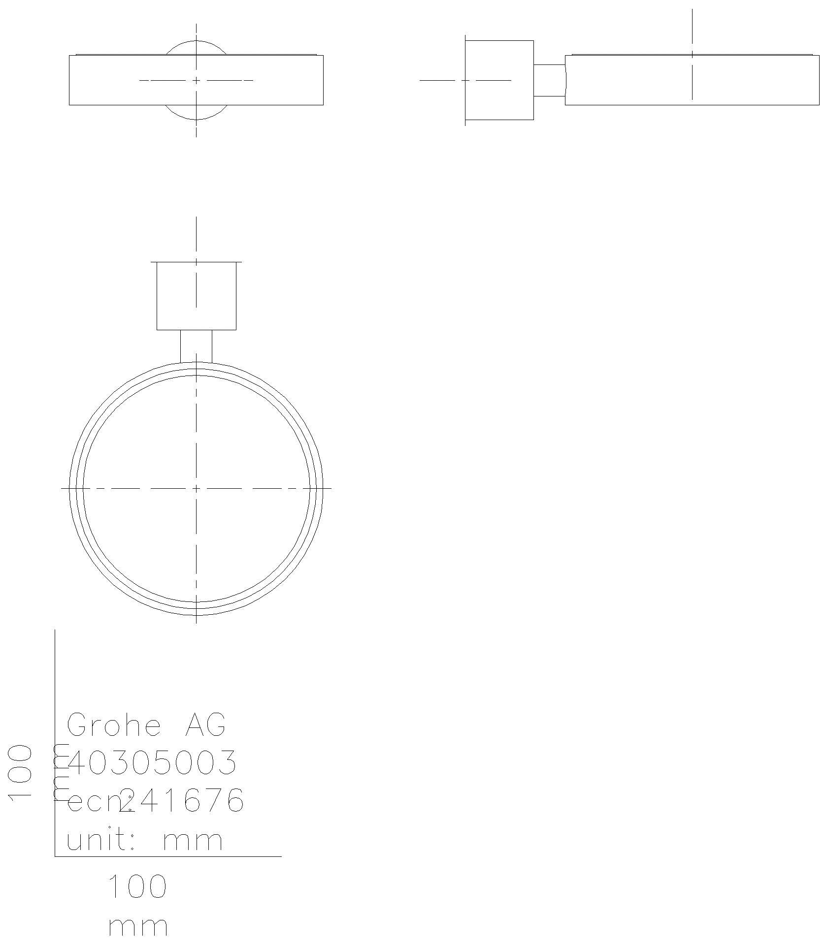 GROHE Halter Atrio 40885 für Seifenschale satin graphite