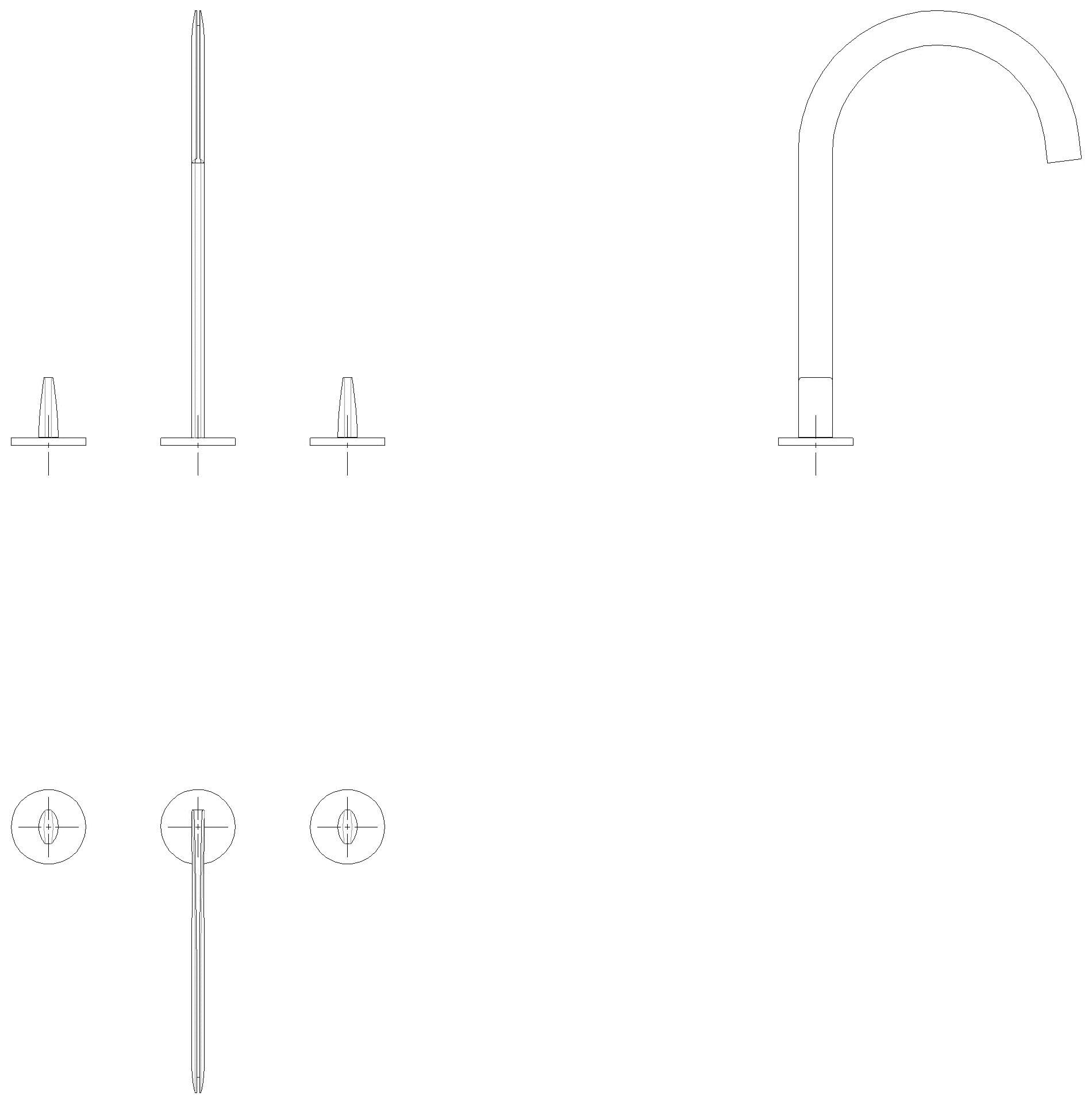 GROHE 3-Loch-Waschtischbatterie Atrio Icon 3D 20664 edelstahl