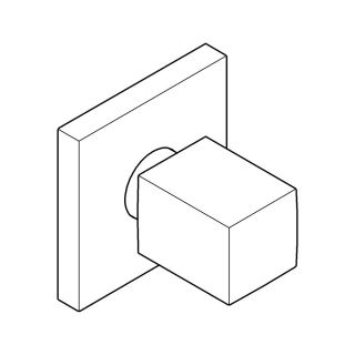 GROHE Eurocube UP-Ventil Oberbau GROHE - GROHE Eurocube UP-Ventil Oberbau (HAN: 19910000)