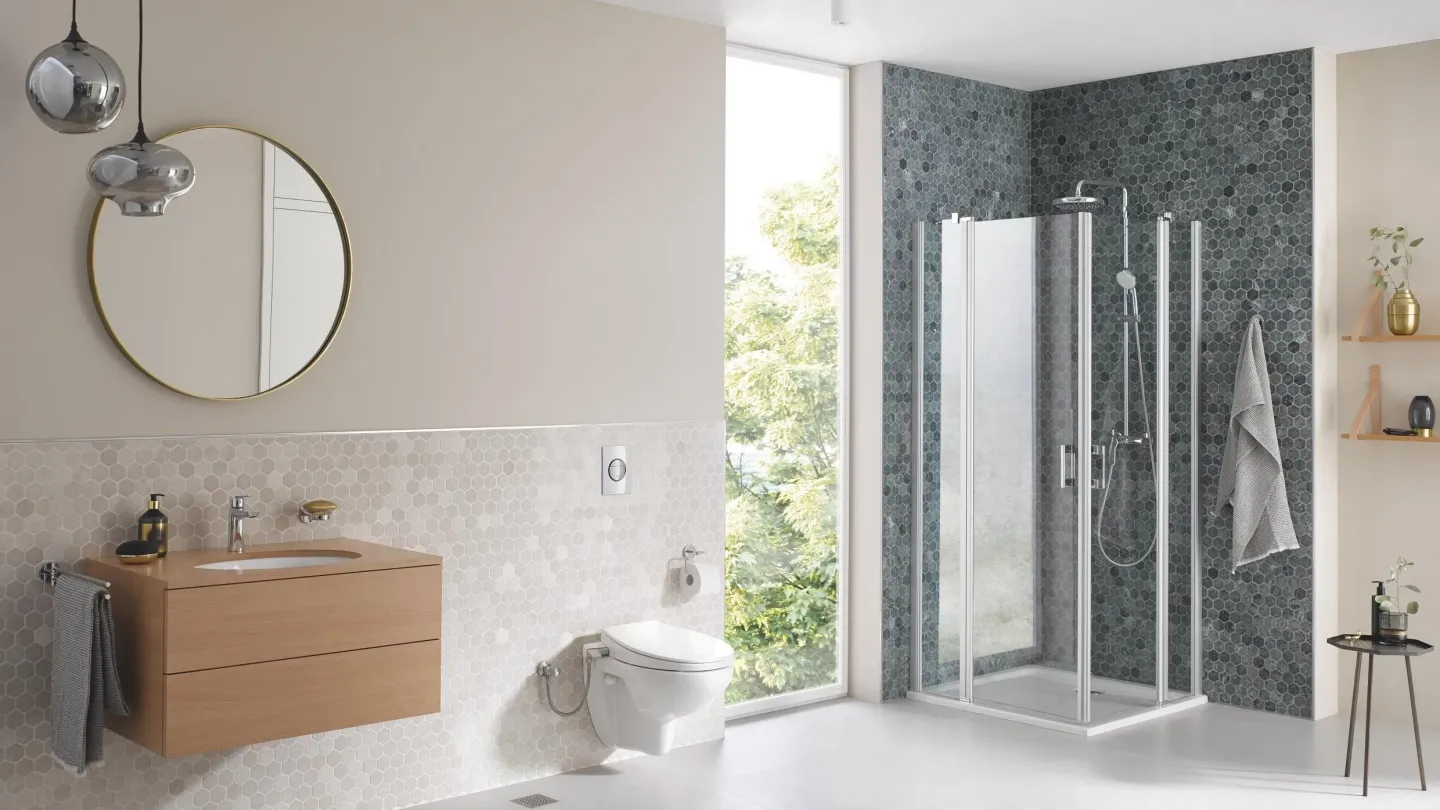Dusch-WC GROHE Sensia® Arena und Dusch-WC-Aufsatz Dusch-WC GROHE Sensia® Arena und Dusch-WC-Aufsatz