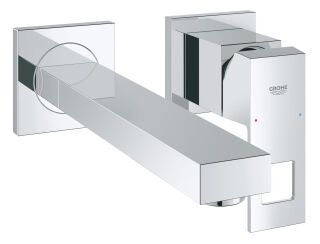 GROHE - GROHE Eurocube 2-Loch-WT-Wandbatterie FMS