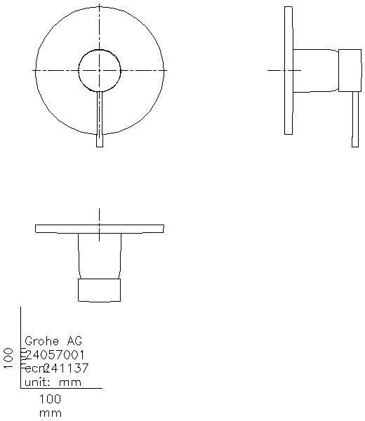 GROHE EH-Brausebatterie Essence 24168_1 FMS für 35604 warm sunset gebürstet #2D#24168DL1