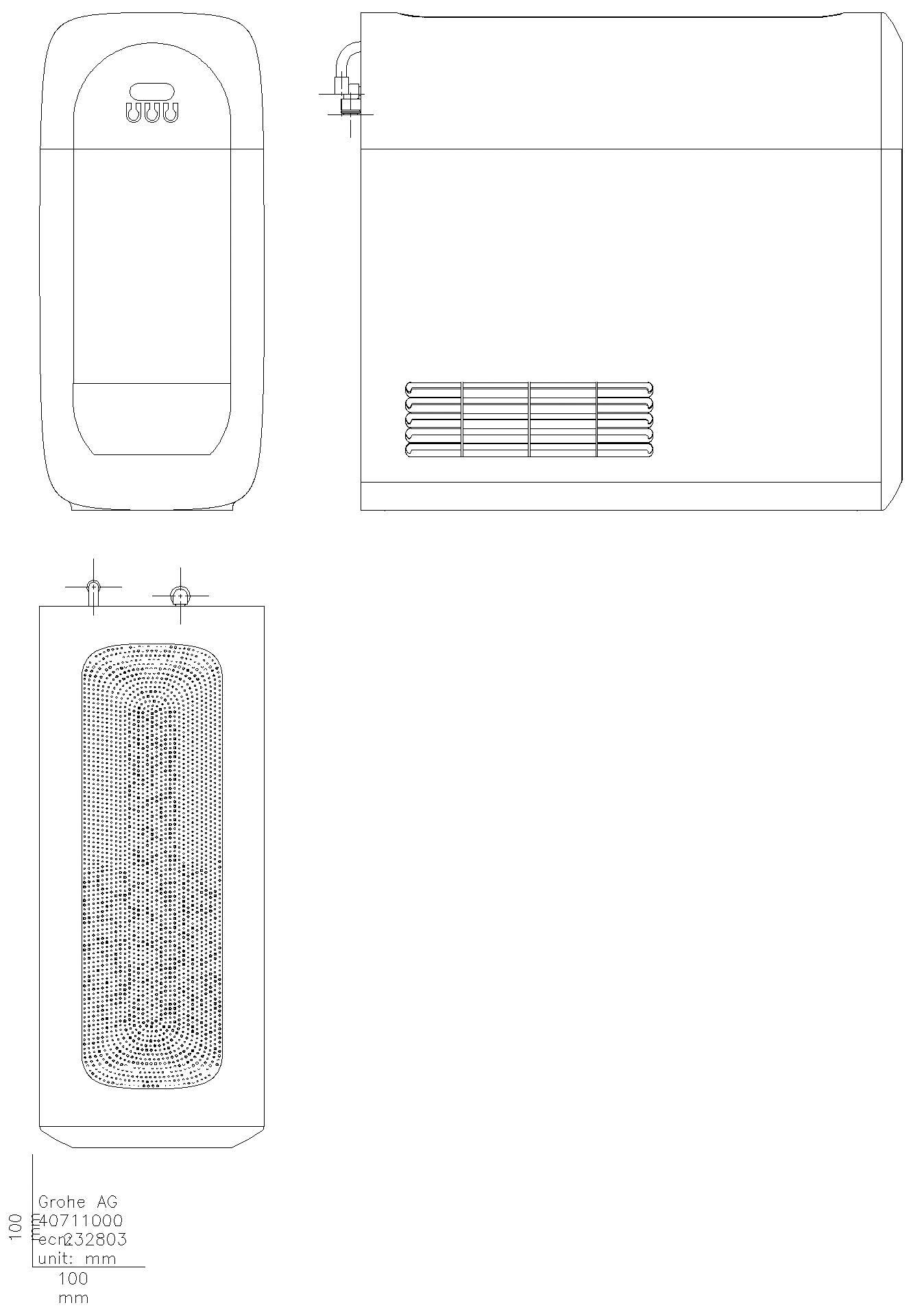 GROHE Starterkit GROHE Blue Home 31541 azb. Mouss. BT/WIFI C-Ausl. velvet black