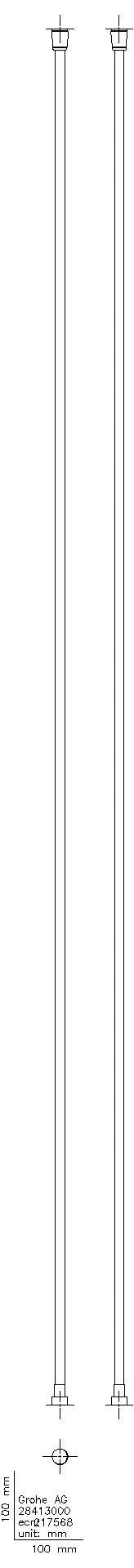 GROHE Brauseschlauch Rotaflex 28413_2 2000mm chrom