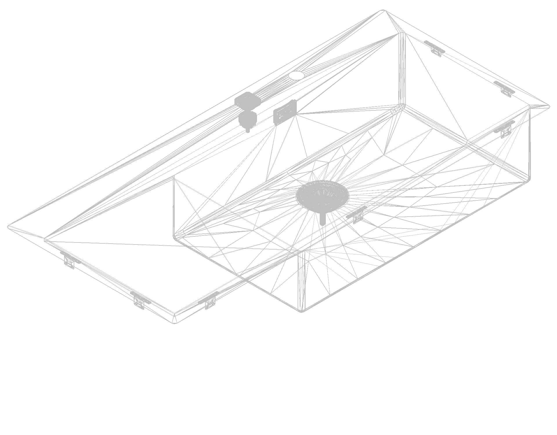 GROHE Edelstahlspüle K1000 31582_1 1 Becken ATF 1160x520 mm Einbau rechts