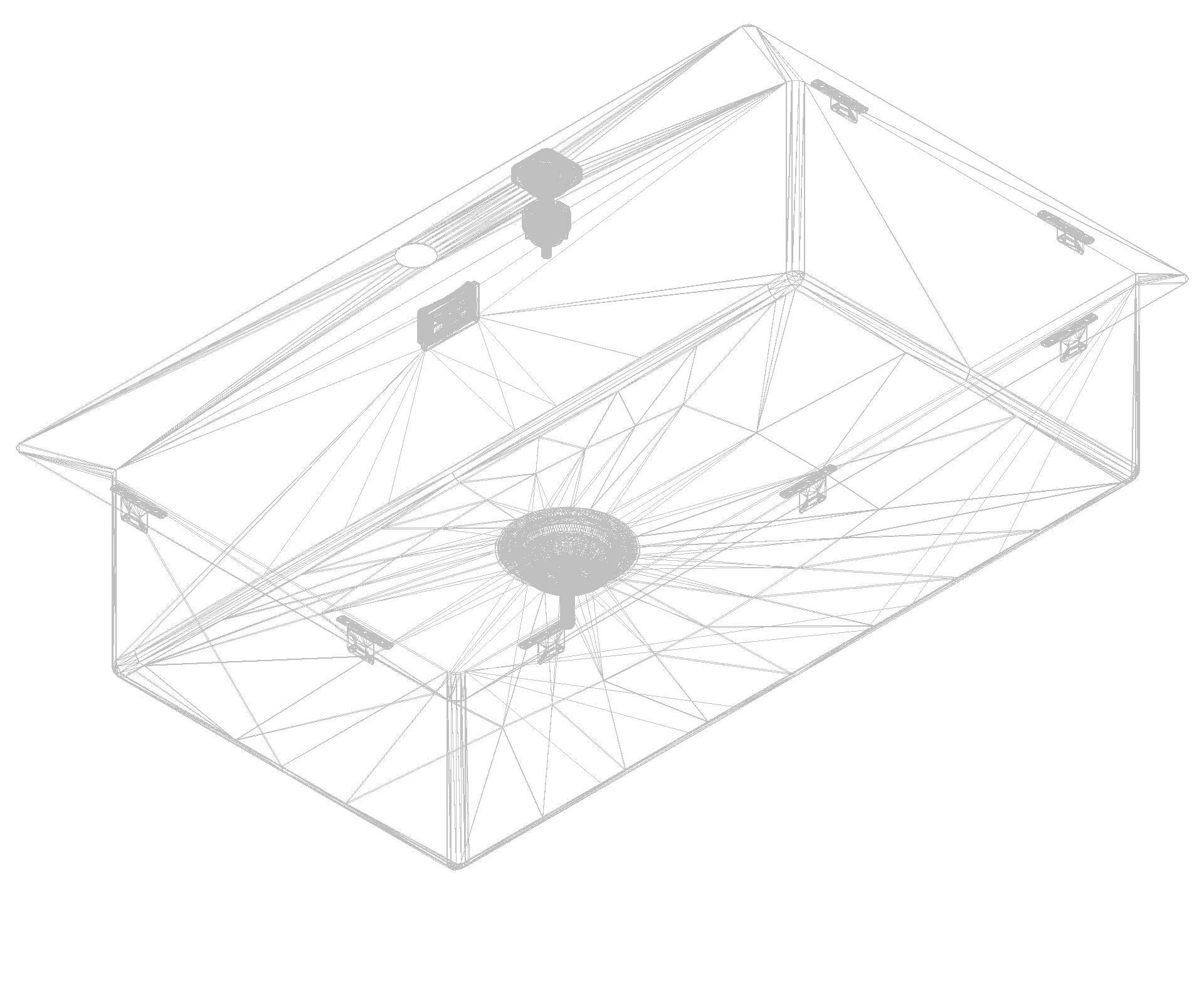 GROHE - GROHE Edelstahlspüle K800 31584_1 1 Becken 846x510mm