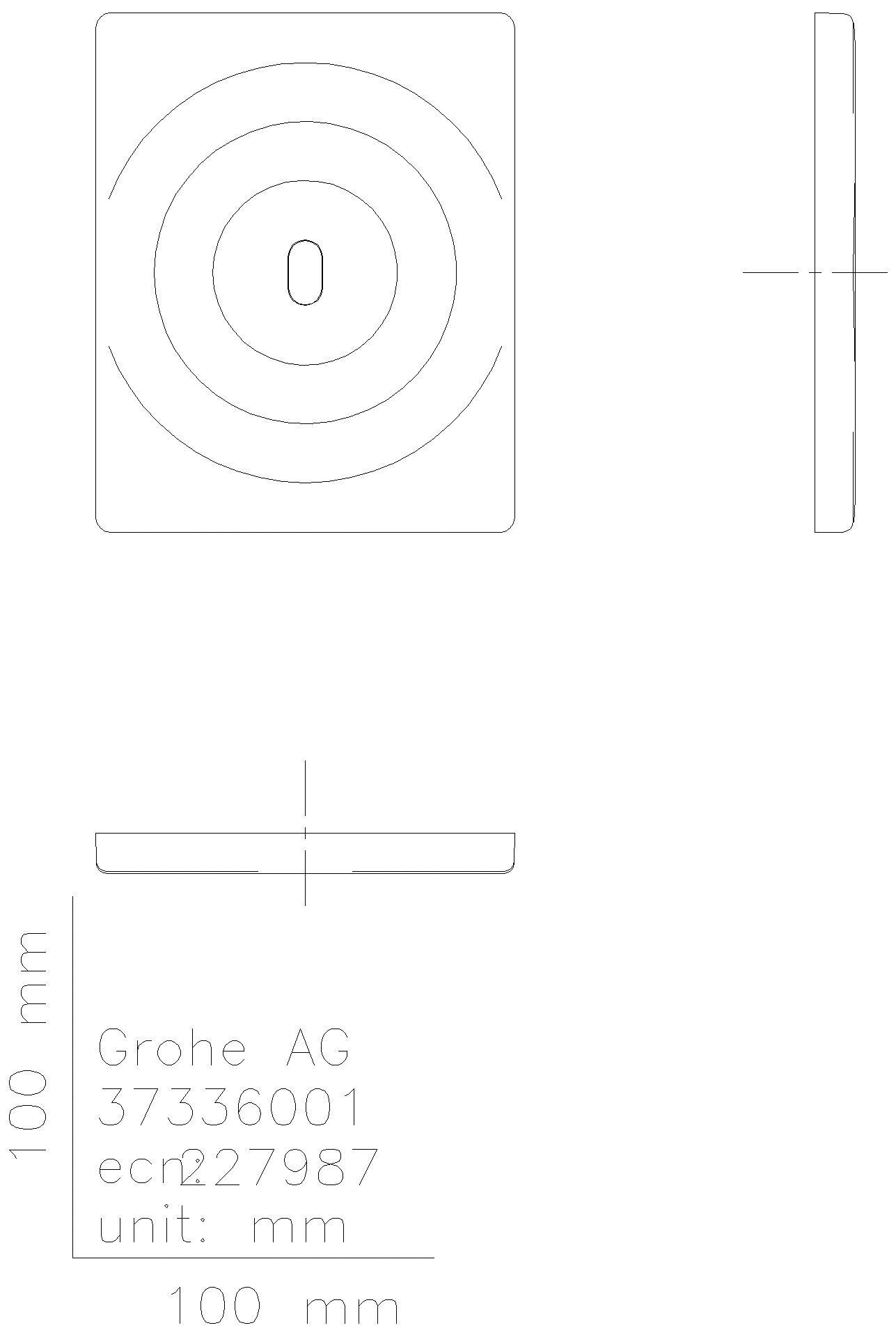 GROHE Urinal-IR-Elektronik Tectron Surf 37337_1 6V FMS für Rapido U/UMB chrom
