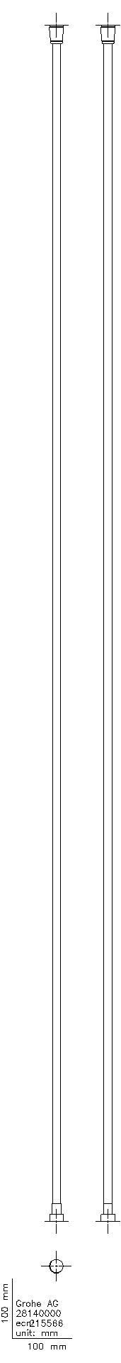 GROHE - GROHE Metallbrauseschlauch Relexaflex Metal Long-Life 28145_1 2000 mm chrom