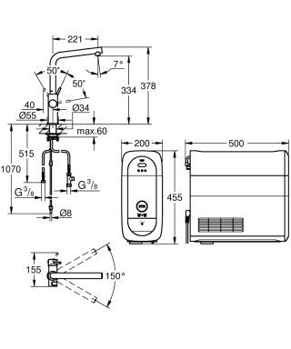 GROHE Blue Home Starter Kit GROHE - GROHE Blue Home Starter Kit