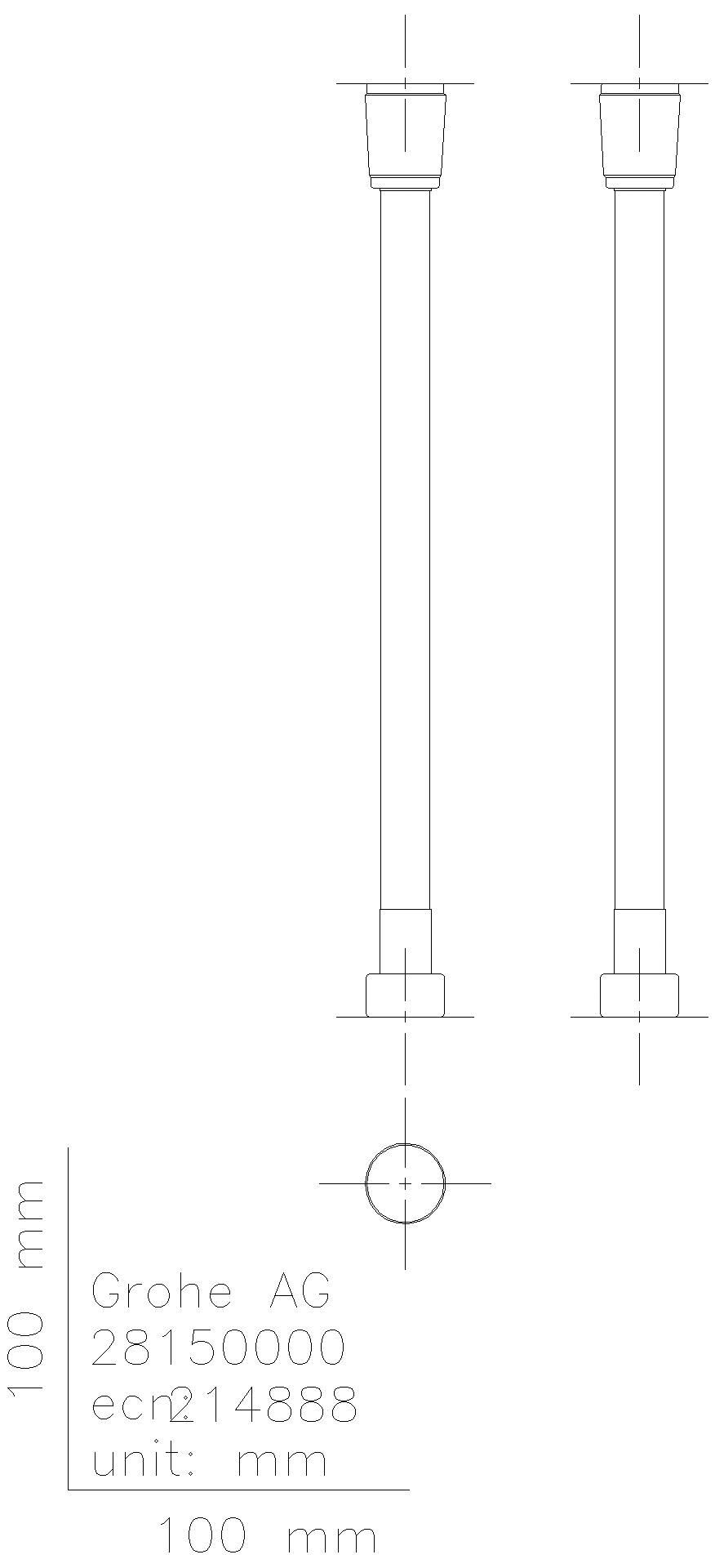 GROHE Brauseschlauch Relexaflex 28150_2 1250mm chrom