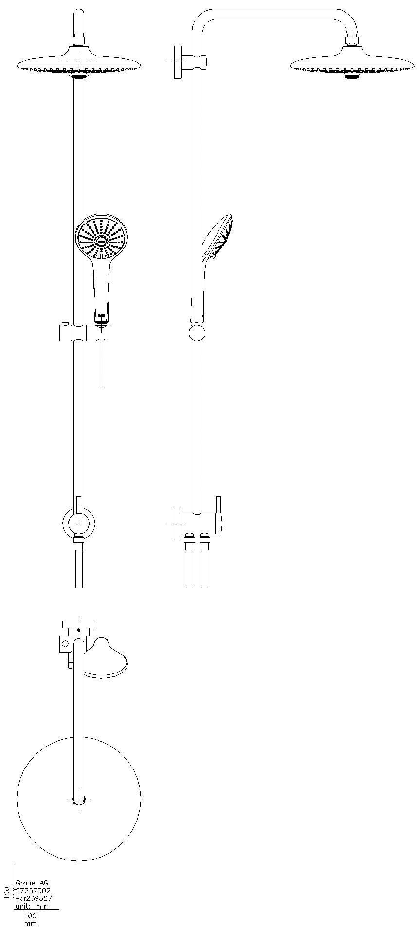 GROHE - GROHE Duschsystem Euphoria 260 27421_2 mit Umstellung chrom