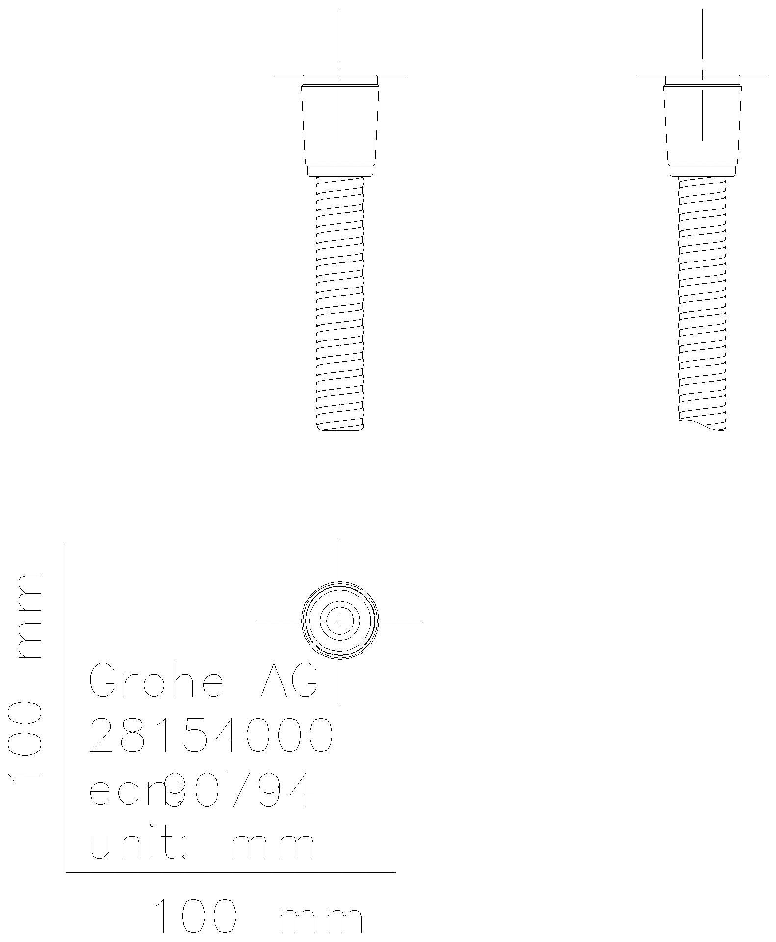 GROHE Brauseschlauch Relexaflex 28154_2 1750mm chrom