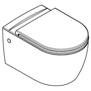 GROHE Bau Keramik Wand-Tiefspül-WC Set GROHE - GROHE Bau Keramik Wand-Tiefspül-WC Set