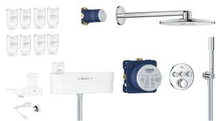 GROHE UP-Duschsystem SmartControl Purefoam