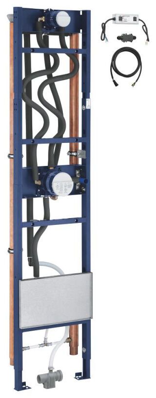 GROHE Rapido Duschrahmen m. Wärmetauscher