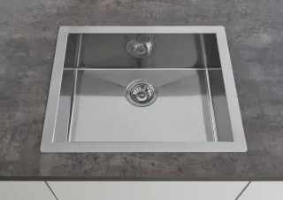 GROHE Spülbecken aus Edelstahl und Mineralwerkstoff GROHE Spülbecken aus Edelstahl und Mineralwerkstoff