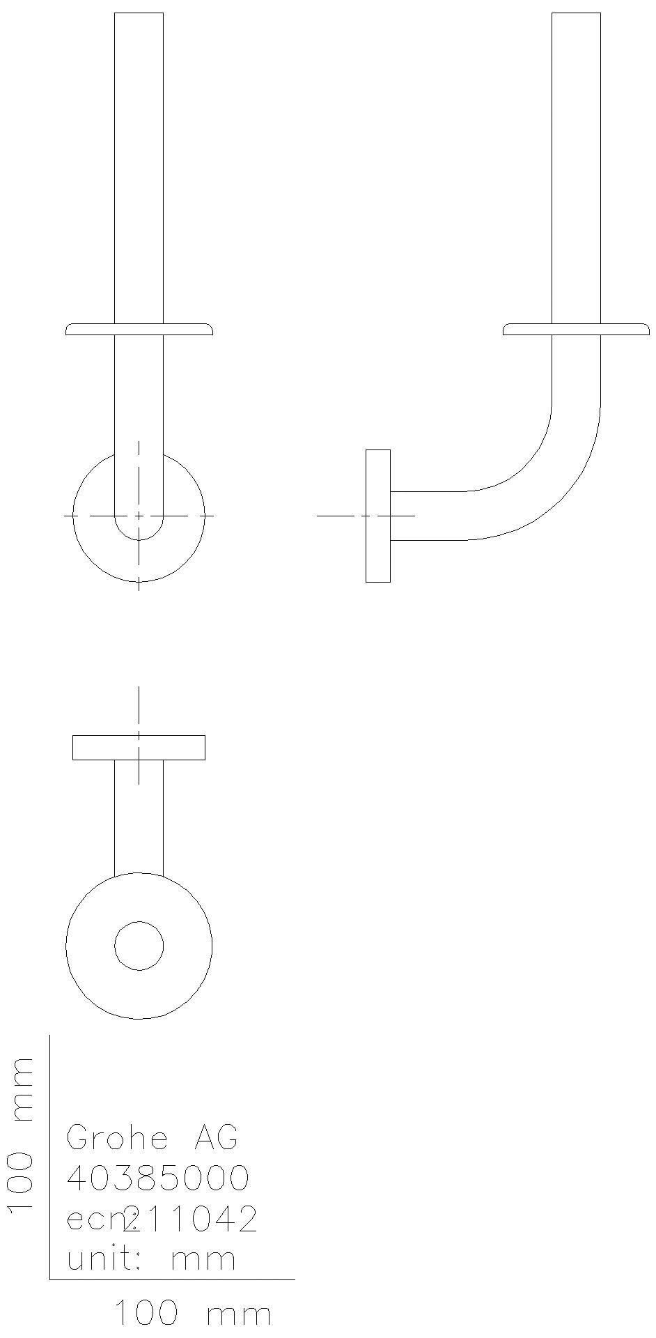 GROHE Reservepapierhalter Essentials 40385_1 Wandmontage Metall supersteel