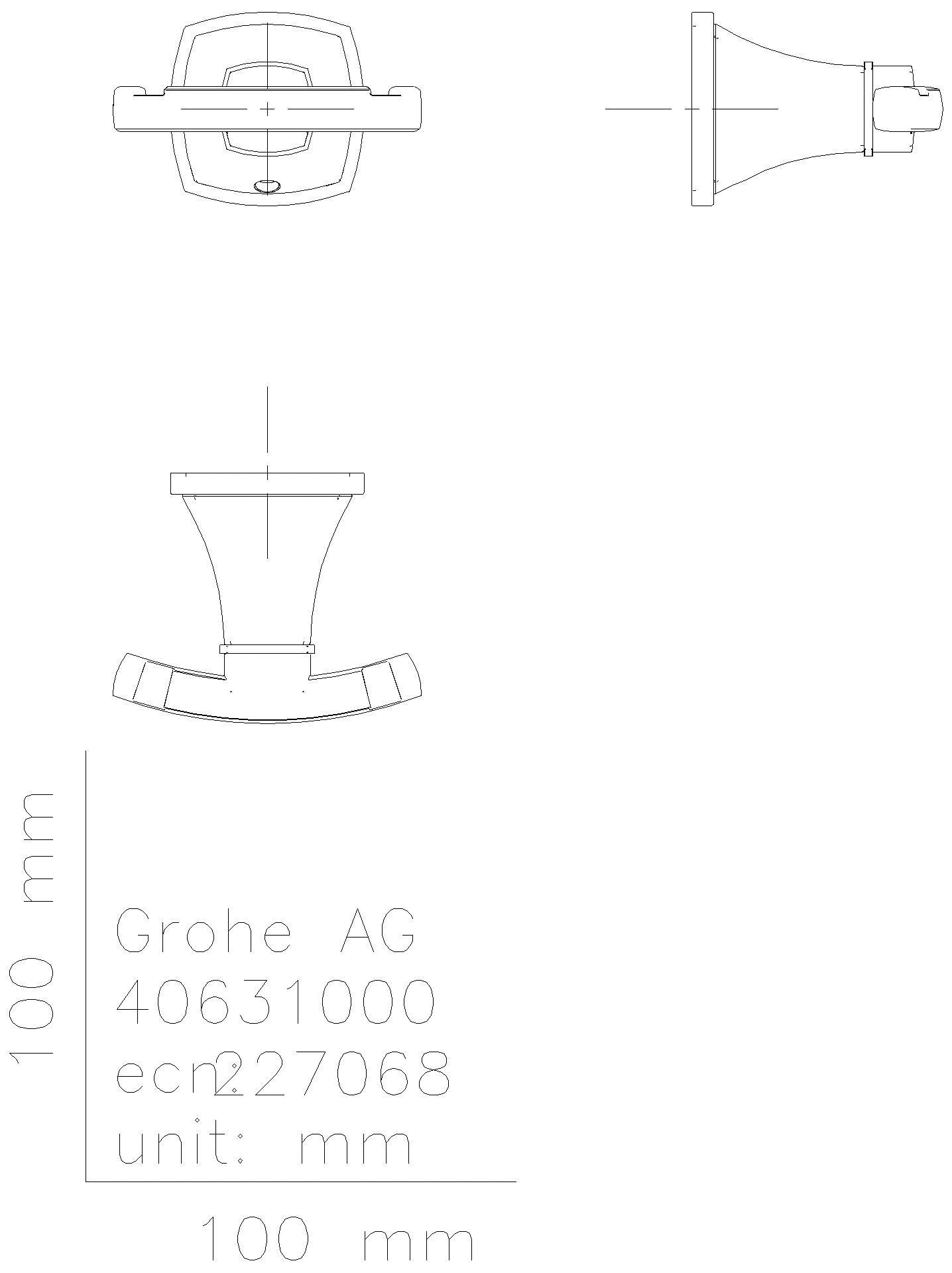 GROHE Bademantelhaken Grandera 40930 chrom