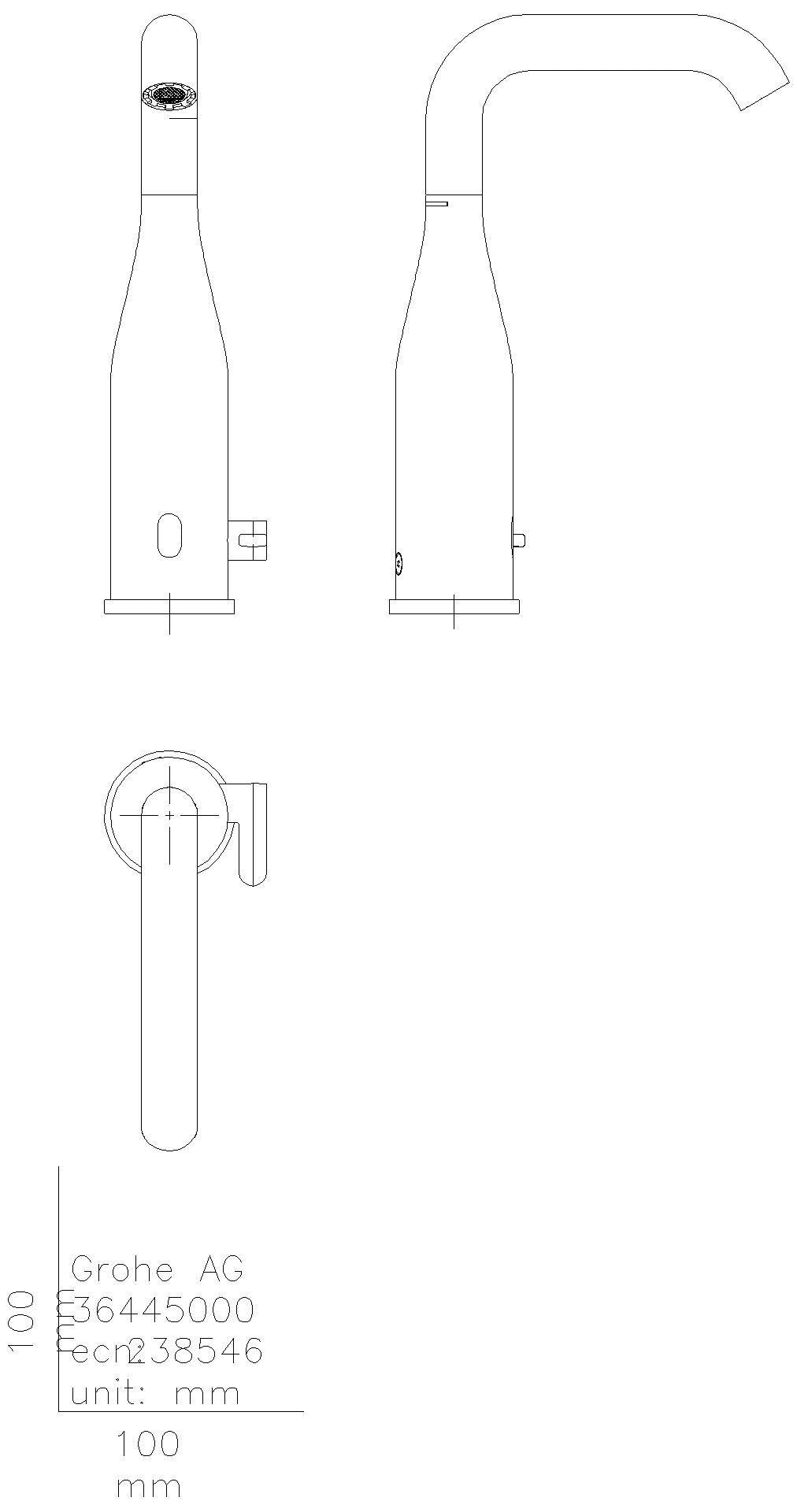 GROHE WT-IR-Elektronik Essence E 36445 Mischung 6V warm sunset gebürstet
