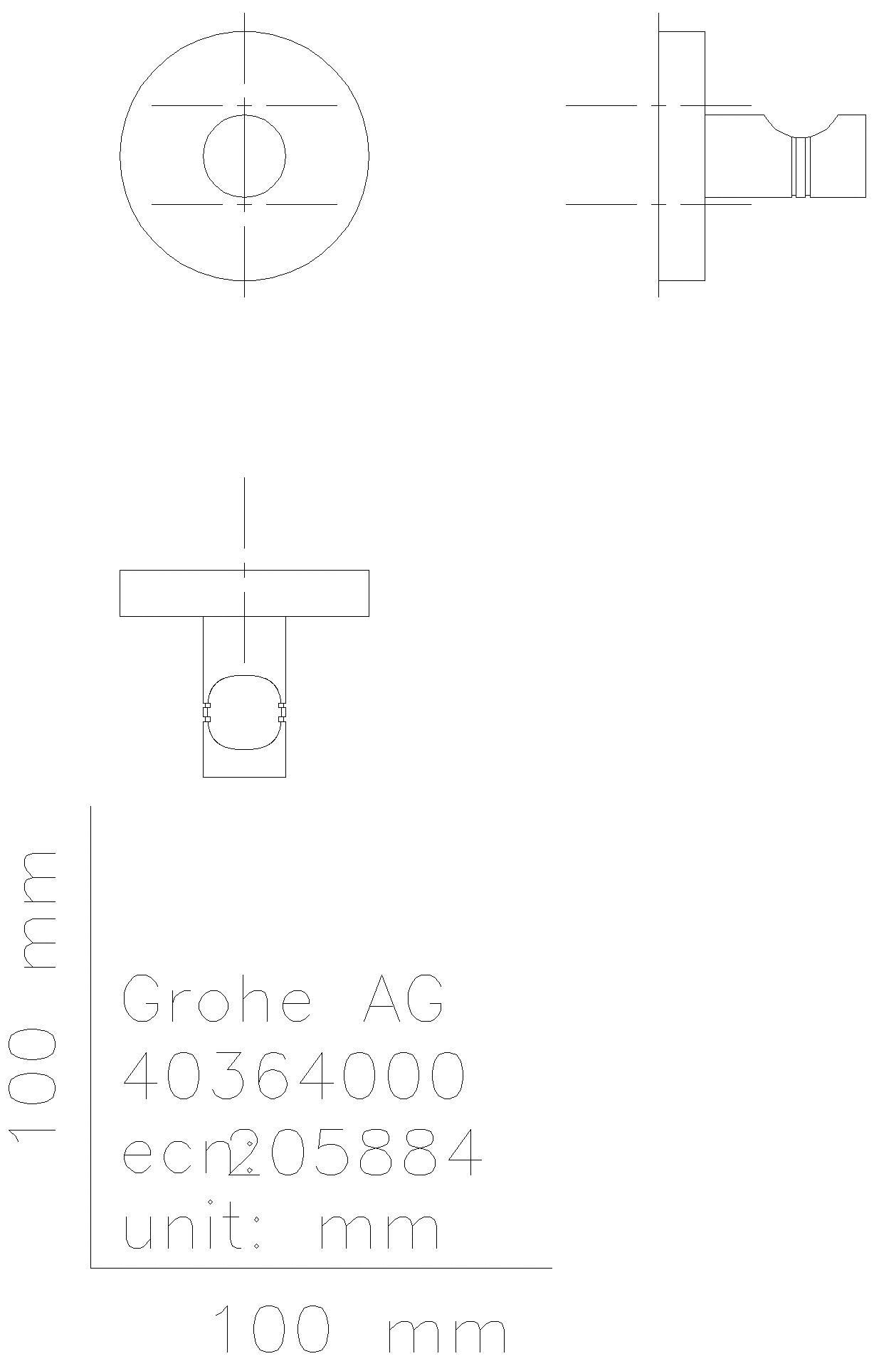GROHE - GROHE Bademantelhaken Essentials 40364_1 Metall supersteel