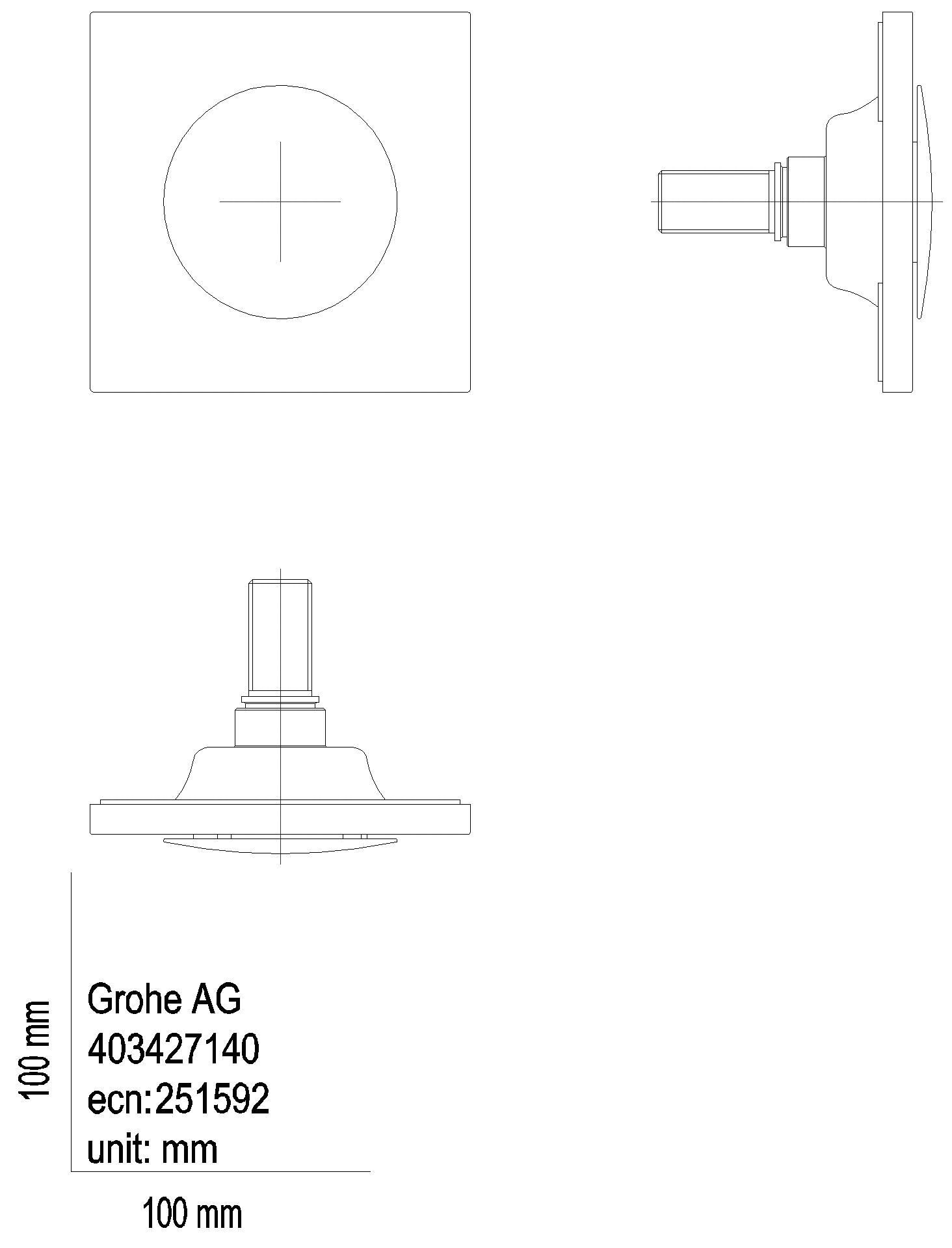 GROHE Dampfgenerator F-digital Deluxe 26828 400 V ohne Rohbau-Komponenten