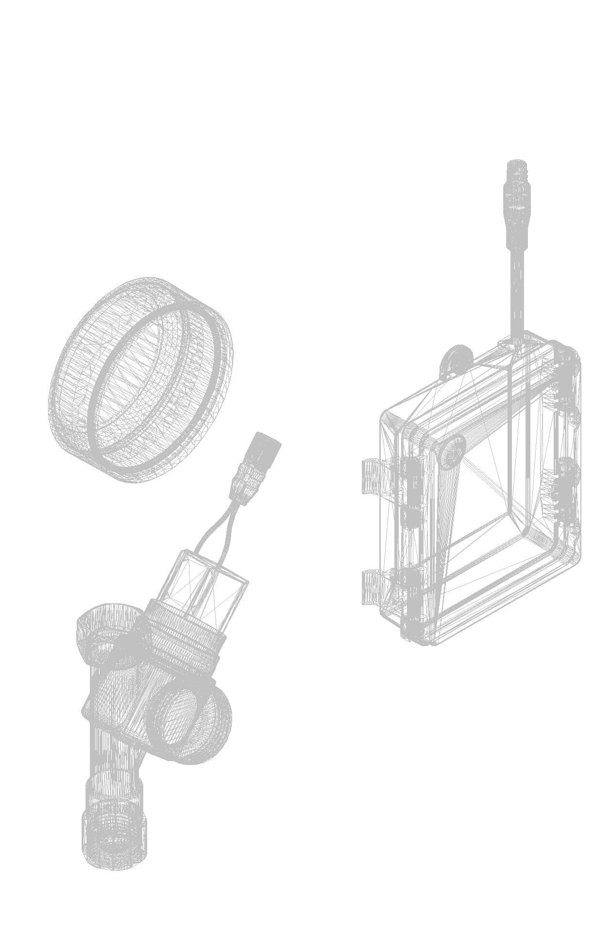 GROHE Absperrventil Switch 40402 für Geschirrspüler batteriebetrieben chrom