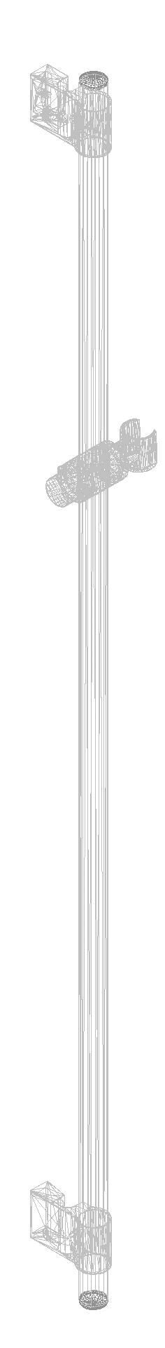 GROHE Brausestange Rainshower 27136_1 1150mm Metall chrom