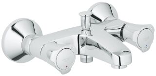 GROHE Costa Zweigriff-Wannenbatterie Wandmontage