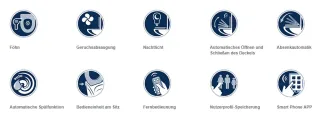 Dusch-WC GROHE Sensia® Arena und Dusch-WC-Aufsatz Dusch-WC GROHE Sensia® Arena und Dusch-WC-Aufsatz