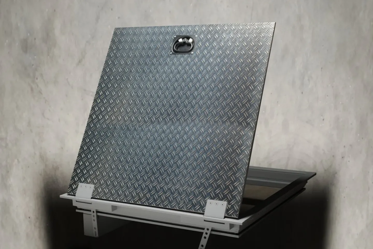 Deckenklappen, T90 Brandschutz und Rauchschutz für den horizontalen Einbau Deckenklappen, T90 Brandschutz und Rauchschutz für den horizontalen Einbau