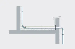 Kaskadenentwässerung mit Sita Rohrsystemen
