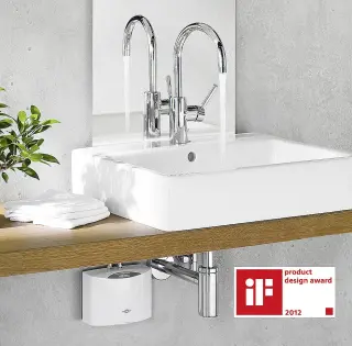E-Klein-Durchlauferhitzer - ideal am Waschbecken E-Klein-Durchlauferhitzer - ideal am Waschbecken