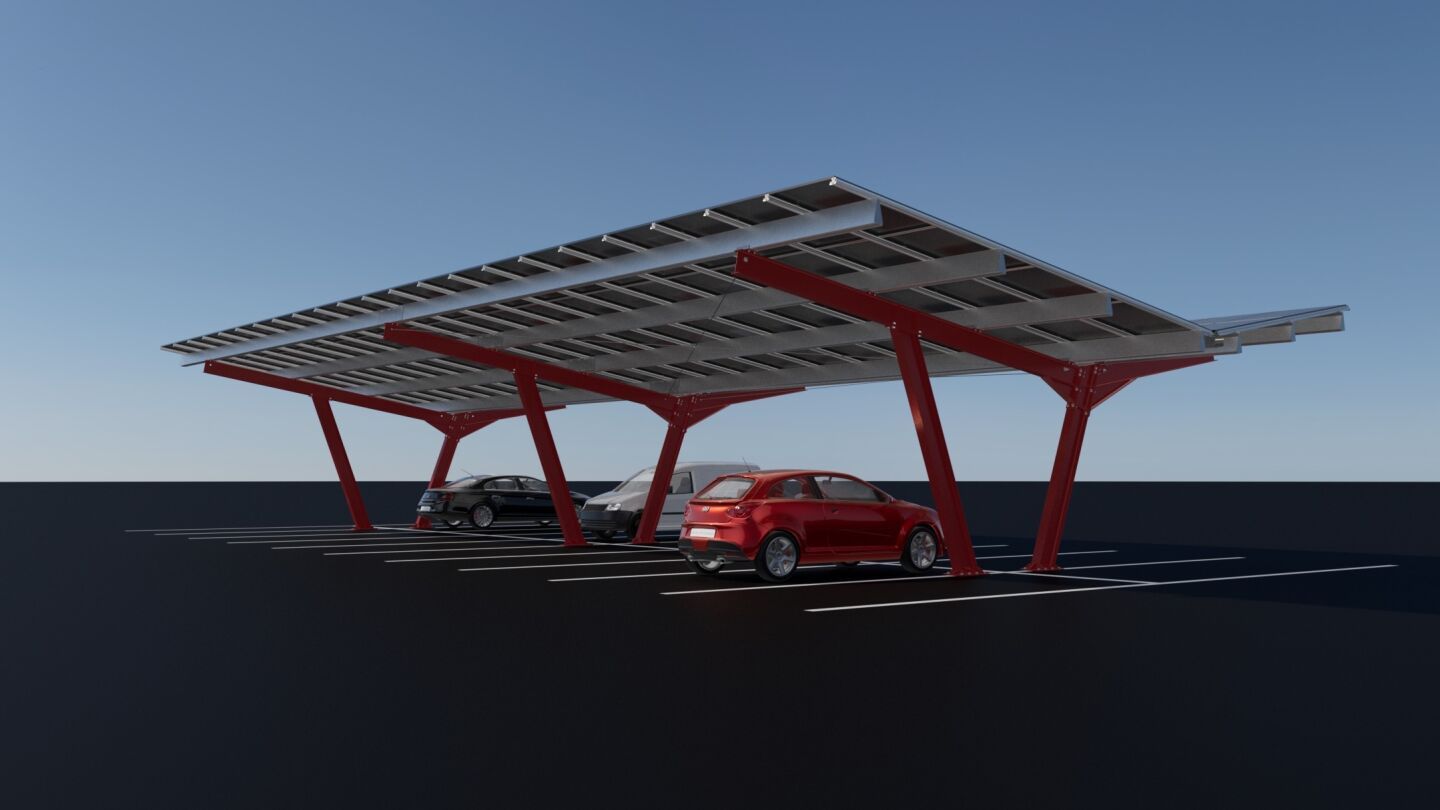 Montagesysteme für PV-Anlagen auf Carports