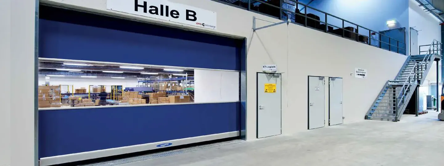Novoferm Schnelllauf-Rolltore für Innen und Außen Novoferm Schnelllauf-Rolltore für Innen und Außen