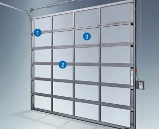 Novoferm Industrie-Sektionaltore NovoLux Novoferm Industrie-Sektionaltore NovoLux