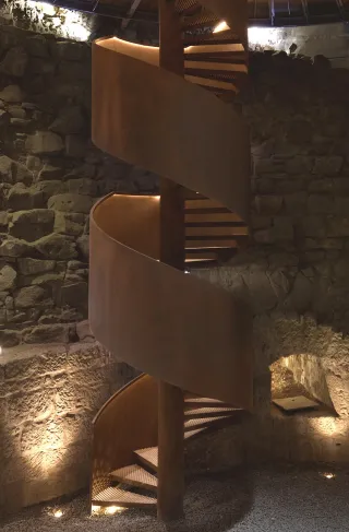 Spindeltreppen aus Stahl Spindeltreppen aus Stahl