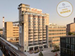 Vom Getreidesilo zum markanten Hotelbau