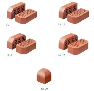 Verblendklinker und Klinker-Formsteine Verblendklinker und Klinker-Formsteine